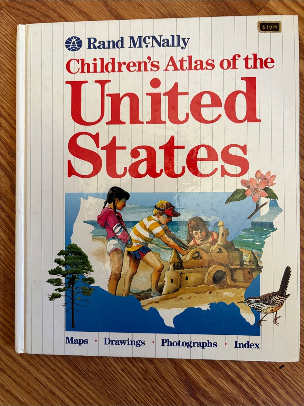 Rand McNally - Children's Atlas of the United States - Red Cover